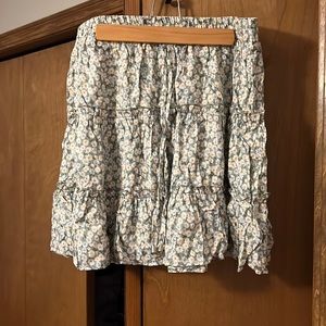 Floral skirt